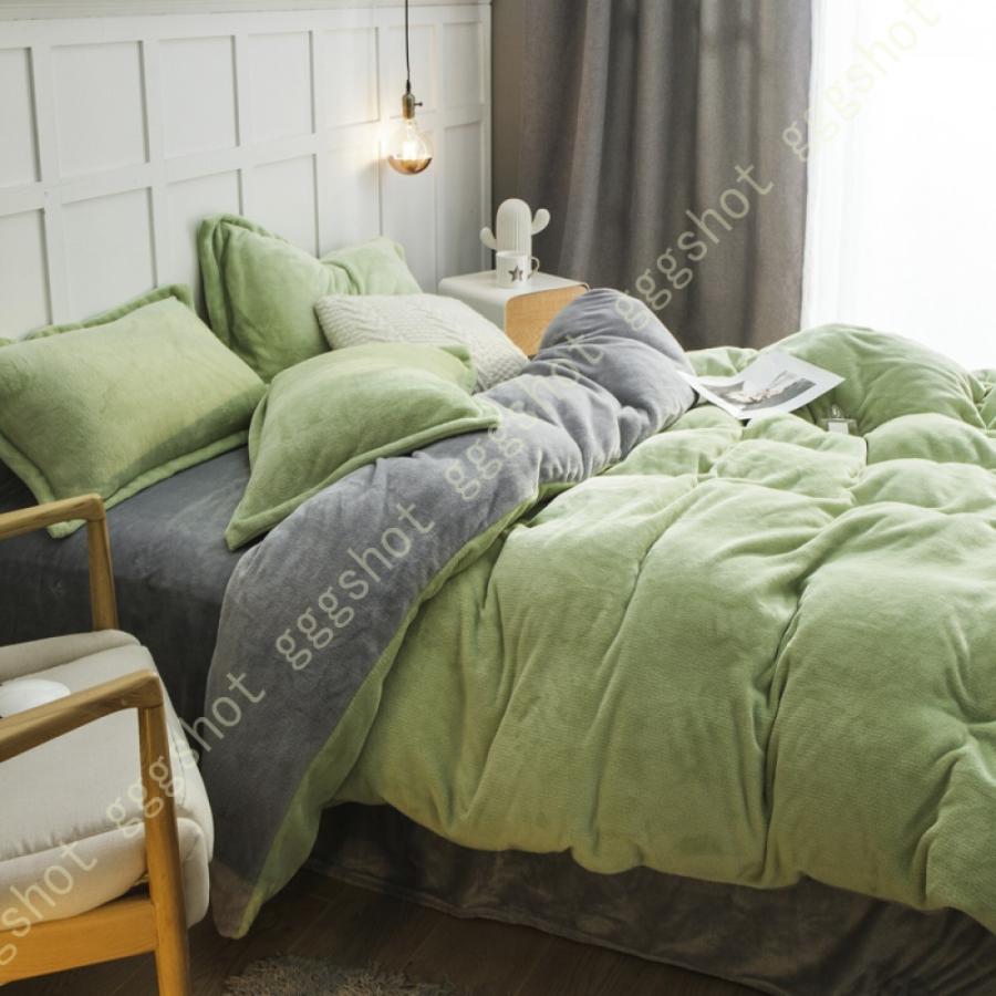 人気定番 布団カバー 4点セット 可愛い シングル 可愛い ベッド用 フランネル おしゃれ 洋式 和式兼用 ピローケース 丸洗い オールシーズン 掛け布団カバー 北欧 掛け布団カバー サイズ A1 0m Venouziou Gr