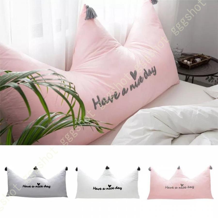 大注目 大きい 背もたれクッション ウェッジ枕 三角ヘッドボードクッション 耐久性 シートクッション 背もたれ位置サポートベッド読書枕カバー 腰椎パッド カラー 国内配送 Www Simon Page Com