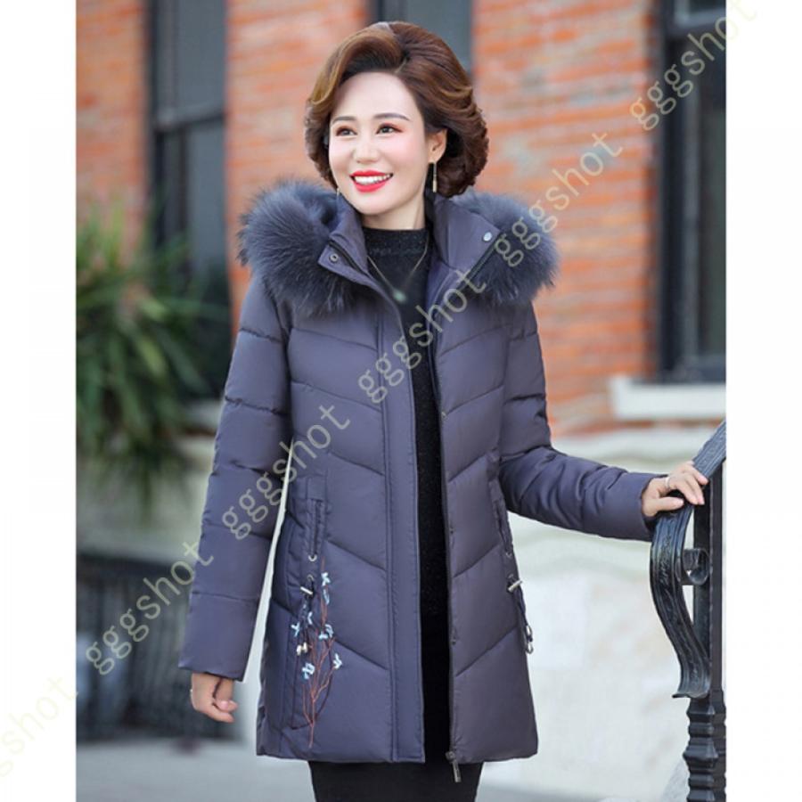 ダウンコート レディース アウター コート ロングコート 大きいサイズ ダウンジャケット 秋 冬 防寒 中綿ロングコート 冬コート 外套 キルティング カジュアル 17人気no 1の