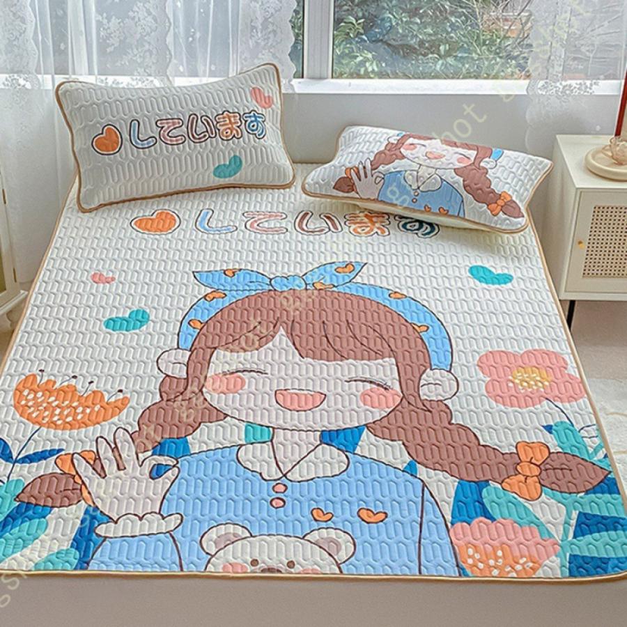 お求めやすく価格改定 ひんやり マット 冷感 敷きパッド シングル 子供部屋 敷パッド 敷きパット 敷パット 夏 パッドシーツ ベッドシーツ兼用 四隅ゴムひも付き 洗える 清潔 敷きパッド カラー タイプ 4 Www Oroagri Eu