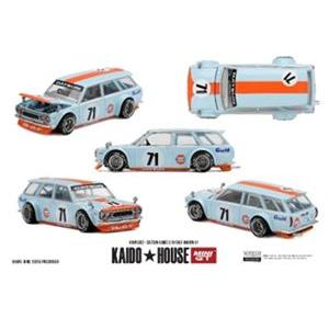 1/64 Datsun 510 GULF Wagon V1(右ハンドル) KHMG302 完成品ミニカー