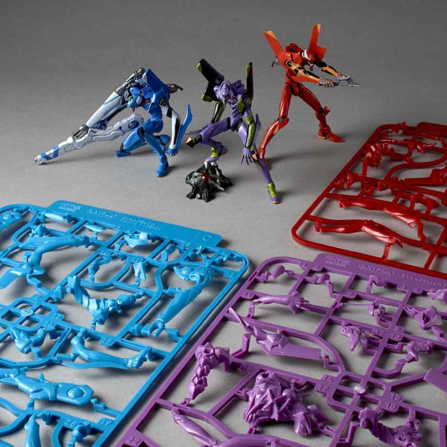 BANDAI 新世紀エヴァンゲリオン プラモデル 5種セット ARTPLA SCULPTURE WORKS エヴァンゲリオン初号機／弐号機／零号機・改