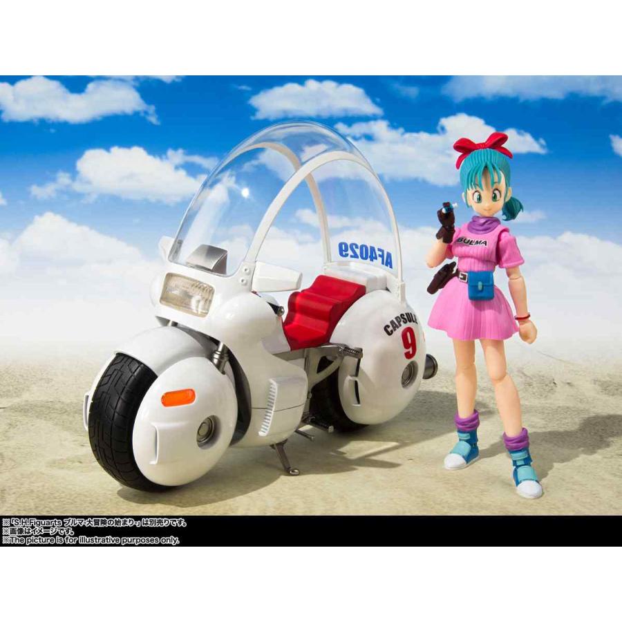 S.H.Figuarts ドラゴンボール ブルマのバイク-ホイポイカプセルNo.9