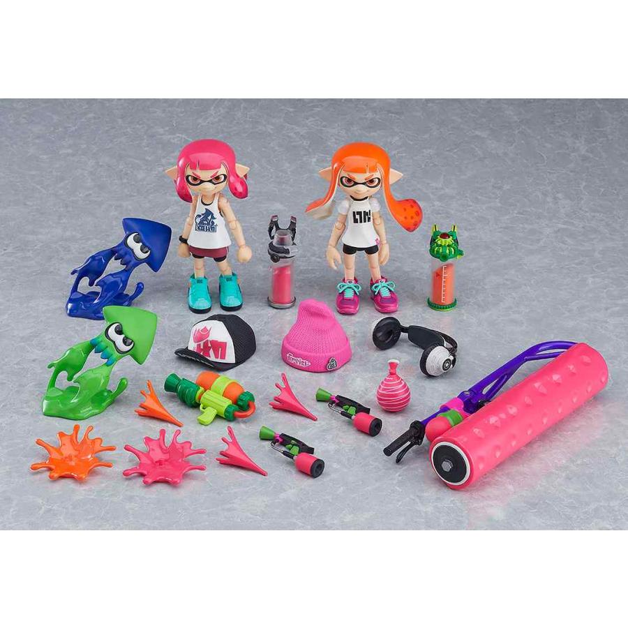 figma Splatoon/Splatoon2 ガール DX フィギュア figma Splatoon ガール DXエディション【再販】 塗装済み可動