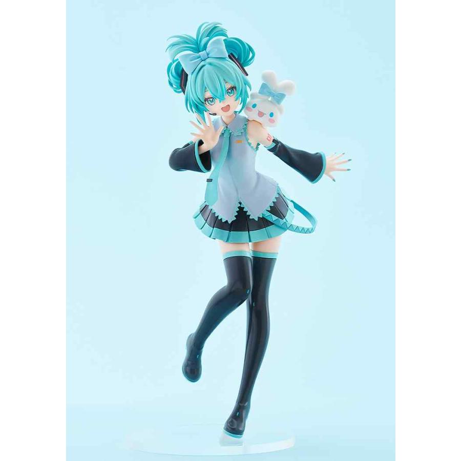 POP UP PARADE 初音ミク シナモロールコラボVer. L size [初音ミク×シナモロール] 塗装済み完成品フィギュア【予約】の画像