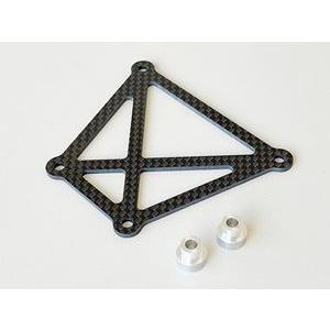 カーボンアッパープレートCカー用 FOC15 RCパーツ