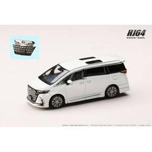 1/64 トヨタ アルファードZ H40W/純正オプション プラチナホワイト