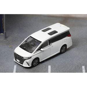 1/64 Toyota Alphard 2024 右ハンドル仕様 ホワイト LL-041-182 完成品