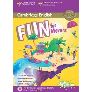 Fun for Starters Movers and Flyers 4／E Movers Student’s Book with audio with online activities | 