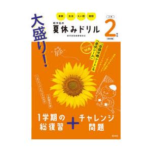 大盛り!夏休みドリル 算数 生活 えい語 国語 小学2年生｜ggking