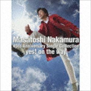 中村雅俊 / Masatoshi Nakamura 45th Anniversary Single Collection-yes! on the way-（初回限定盤／4CD＋DVD） [CD]｜ggking