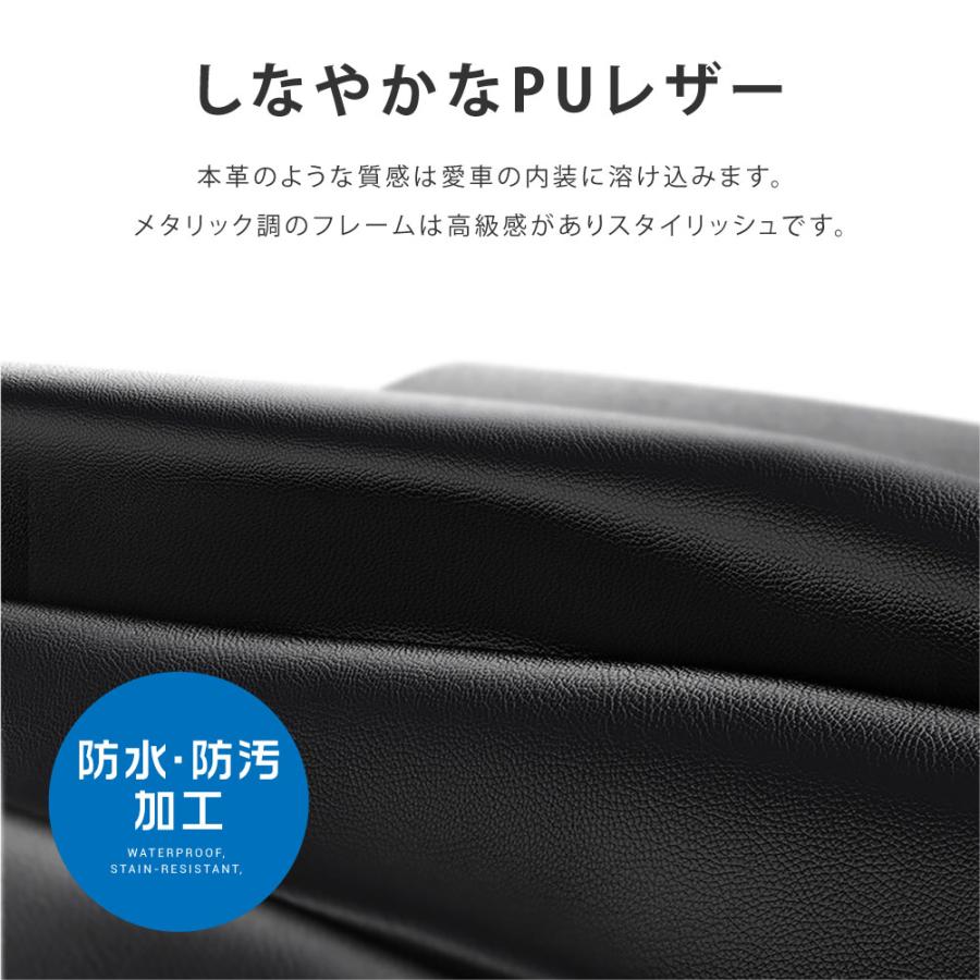 折りたたみ式 車用ゴミ箱 ブラック 収納 コンパクト 車 ゴミ箱 車用 折りたたみ式 車載 PUレザー 収納ボックス フック式