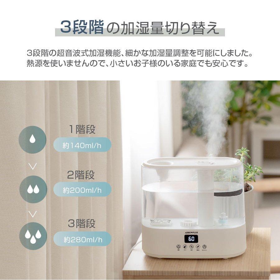 22秋冬新作 在庫処分 超音波加湿器 加湿器 電解水生成機能付き オフィス 卓上加湿器 大容量 4l 11畳対応 アロマオイル対応 おしゃれ 人気 超音波式加湿器 Xr K265 Supplystudies Com