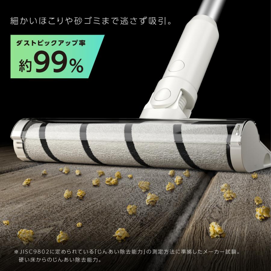 掃除機 サイクロン 置くだけ充電 コードレス ハンディー クリーナー