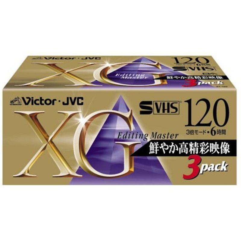 VICTOR ビデオテープKシリーズ 3ST-120XGK スーパーVHSビデオテープ