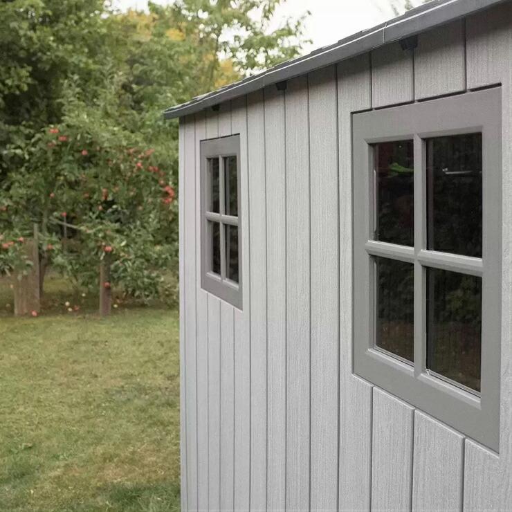 LIFETIME ライフタイム 大型物置 12×7.5ft 屋外収納庫 スチール補強