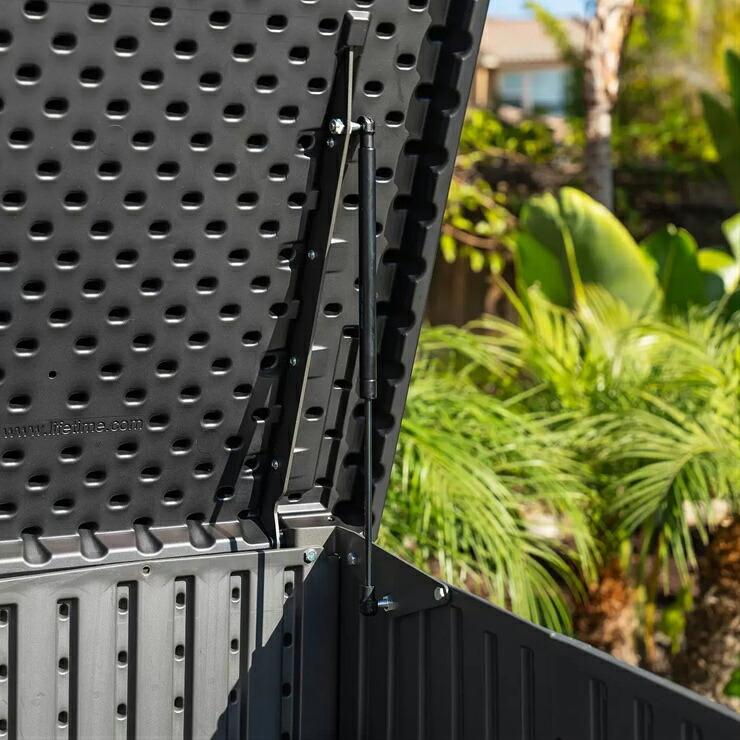 ライフタイム  物置　屋外　(新品) LIFETIME ライフタイム 大型物置 12×7ft サイドエントリー 屋外収納庫