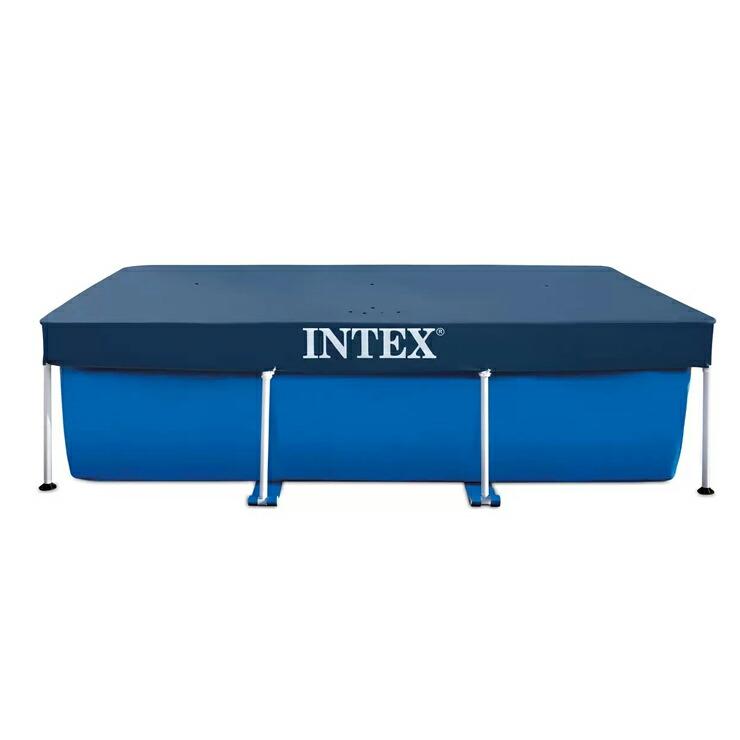 INTEX インテックス フレームプール 3m×2m×75cm 長方形 大型 ビニール
