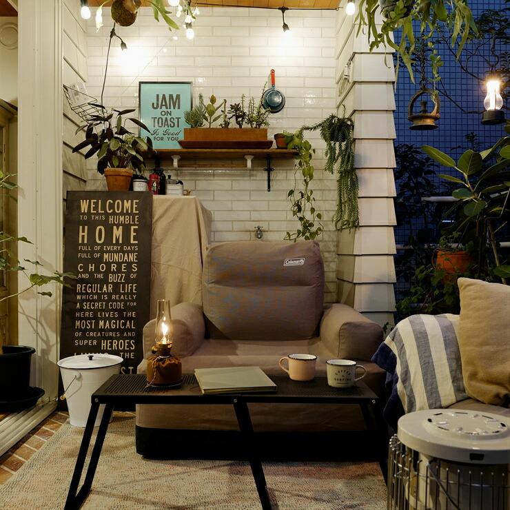 COLEMAN コールマン 正規品 エアカウチ シングル グレージュ