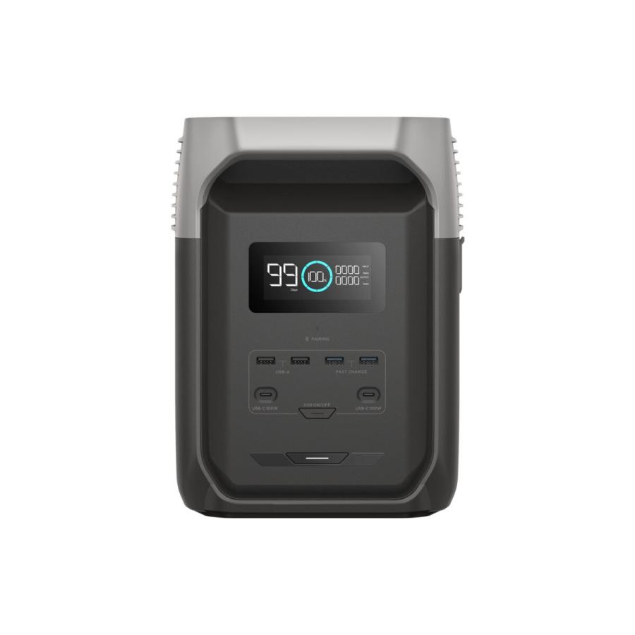EcoFlow エコフロー ポータブル電源 デルタ3 1500 容量1 536Wh EFDELTA1500-JP-B-Cbox Delta3 大き