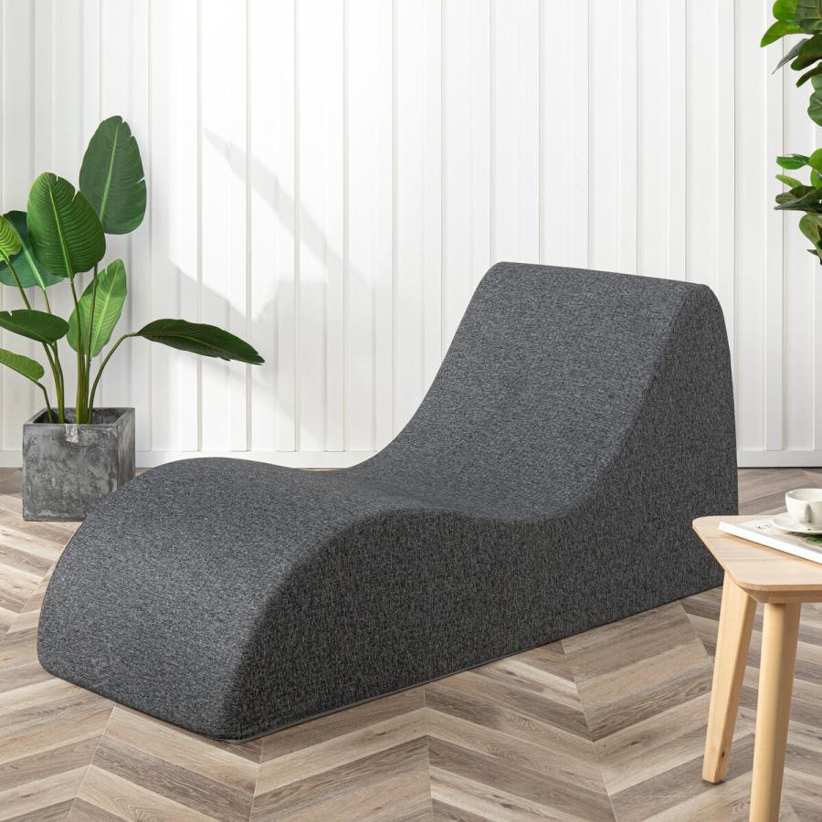 Zinus Vivon ラウンジチェア Lounge Chair 4層の高反発フォーム