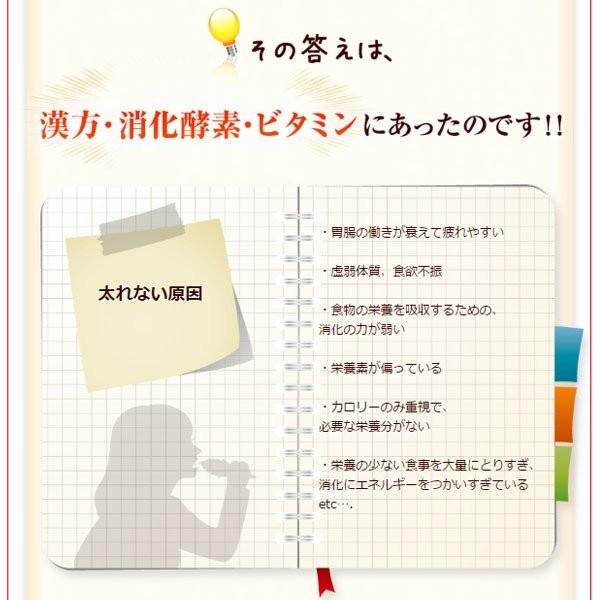 太りたい人の体重アップサプリ 1個 ウェイトナチュラ+ 60粒　痩せすぎでもう悩まない 体重を増やす 丸みのある体へ　痩せすぎで心配されたくない方  送料無料｜ggtokyo｜06