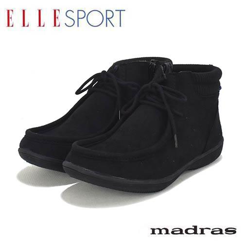 ELLESPORT　エルスポーツ　マドラス社製　合皮ヌバック　ワラビーブーツ | ELLE