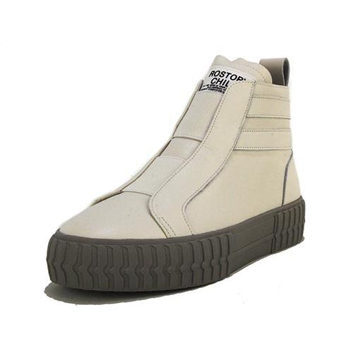 FIZZ REEN ROSTORY CHILD 革 ゴムベルト ハイカット レザー FIZZ REEN ROSTORY CHILD 革 ゴムベルト ハイカット レザー