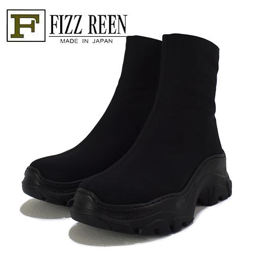 FIZZREEN　フィズリーン　生地撥水加工　厚底　ショートブーツ | FIZZ REEN