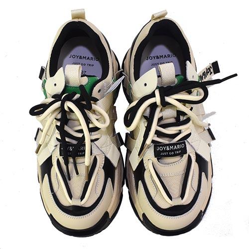 ジョイマリオ　Joy&Mario　合皮　ダブルヒモ　厚底　スニーカー |  | 02