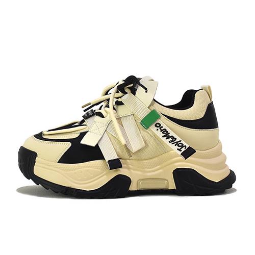 ジョイマリオ　Joy&Mario　合皮　ダブルヒモ　厚底　スニーカー |  | 05