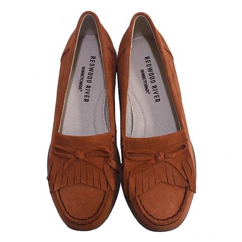 [SALE30%OFF] RED WOOD RIVER MINNETONKA　革スエード　キルトリボン　モカシン | Minnetonka | 02
