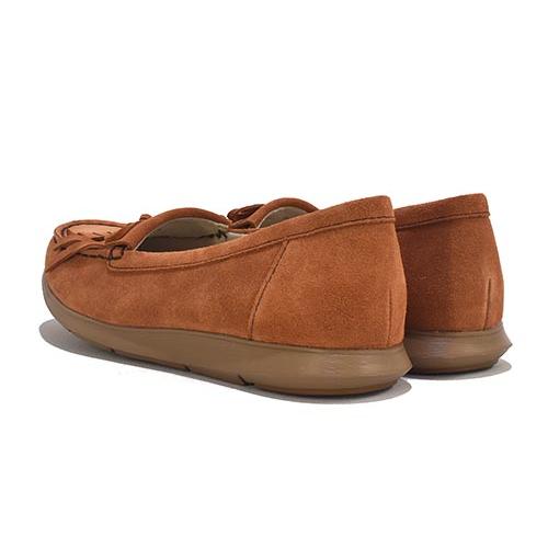 [SALE30%OFF] RED WOOD RIVER MINNETONKA　革スエード　キルトリボン　モカシン | Minnetonka | 06