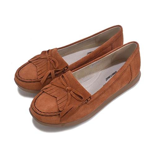 [SALE30%OFF] RED WOOD RIVER MINNETONKA　革スエード　キルトリボン　モカシン | Minnetonka | 07