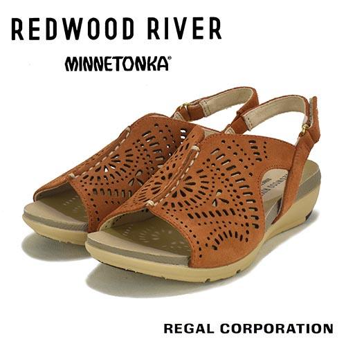 RED WOOD RIVER MINNETONKA　革　レザーカット　バックベルト　サンダル | Minnetonka