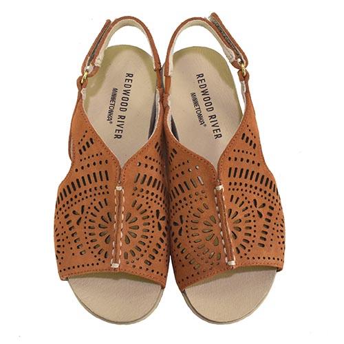RED WOOD RIVER MINNETONKA　革　レザーカット　バックベルト　サンダル | Minnetonka | 02