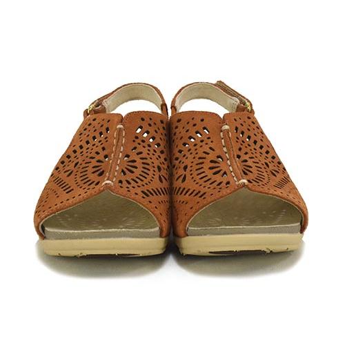 RED WOOD RIVER MINNETONKA　革　レザーカット　バックベルト　サンダル | Minnetonka | 04