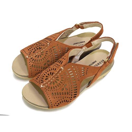 RED WOOD RIVER MINNETONKA　革　レザーカット　バックベルト　サンダル | Minnetonka | 07