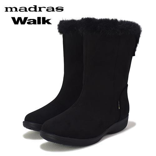 マドラス　ウォーク　ゴアテックス（スエード風人工皮革）　ボア付　ショートブーツ | madras