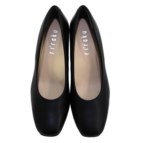 riraku　革　シンプル　プレンパンプス |  | 02