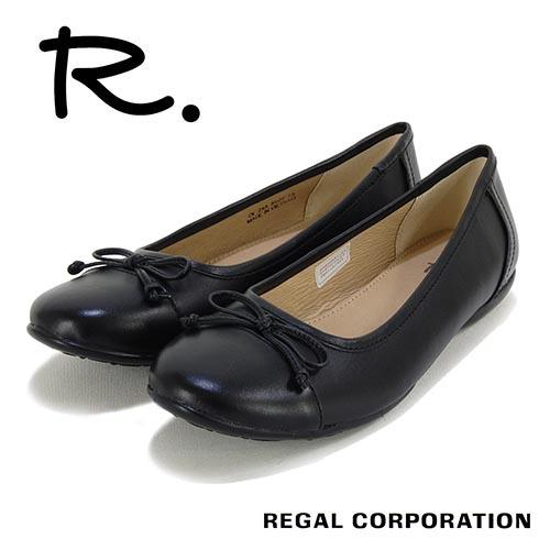 R. リーガル社製　革　リボン　バレエシューズ | REGAL