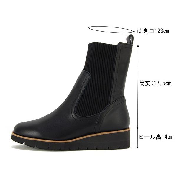 [SALE30%OFF] ビタノーバ　VITA NOVA　革Xストレッチ　カジュアル　ショートブーツ | BARCLAY | 02