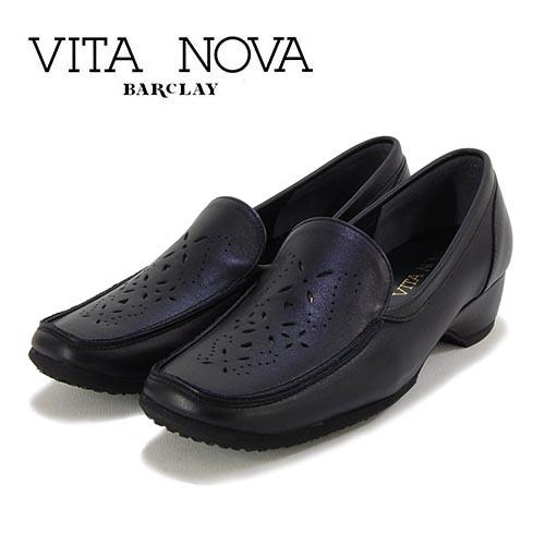ビタノーバ　VITA NOVA　革　レザーカット　シンプルモカシン　ローファー | BARCLAY