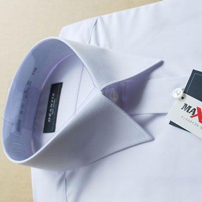 日本製富士紡の素材を使用した形態安定ホワイトシャツ GDD440 山喜株式