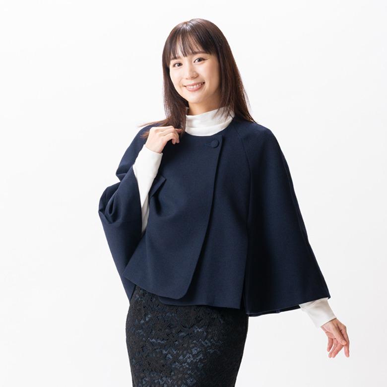2026年春秋冬用新発売 日本製 フォーマルケープコート PB18202 ウール
