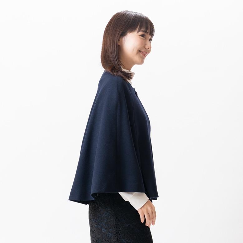 2026年春秋冬用新発売 日本製 フォーマルケープコート PB18202 ウール