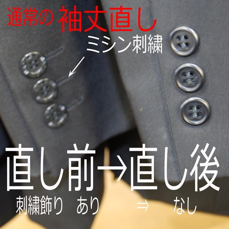 Men Sジャケットの袖丈を直す 当店で購入した商品のお直し R2 Ghk通販yahoo メンズ館 通販 Yahoo ショッピング