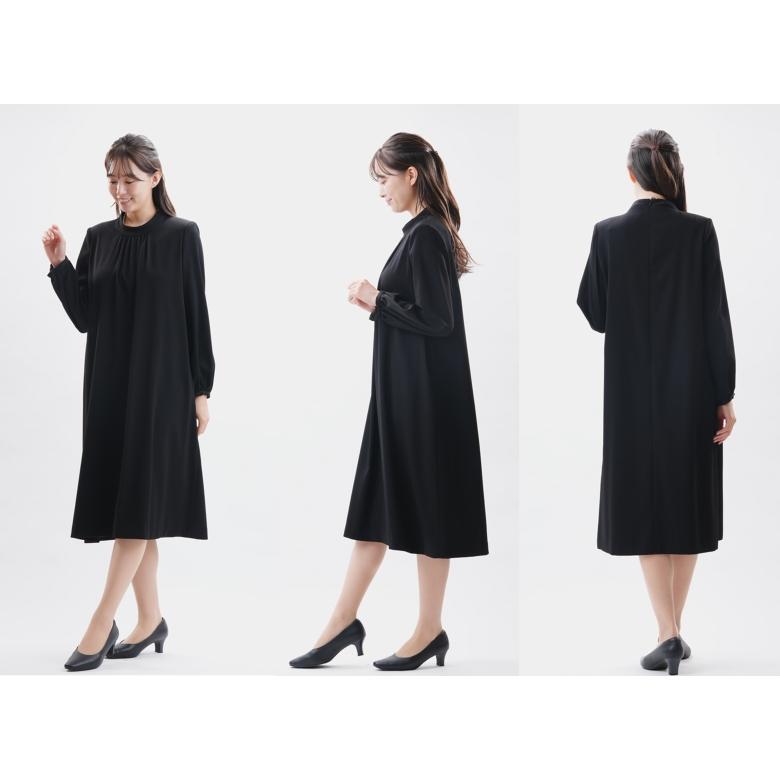 ブラックフォーマル ワンピース 喪服礼服 RL112070 : GHK通販 ブラックフォーマル ワンピース 喪服礼服 RL112070 : GHK通販