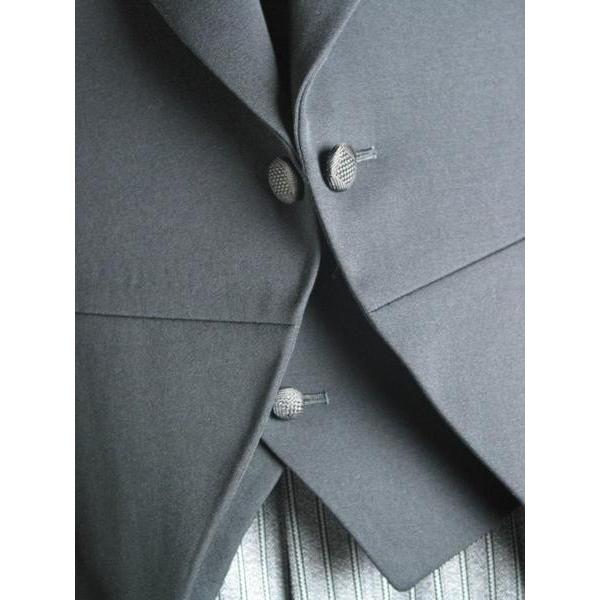 MIYUKITEXの合冬物ミユキ毛織のモーニングコートRM1494上着+白衿付き