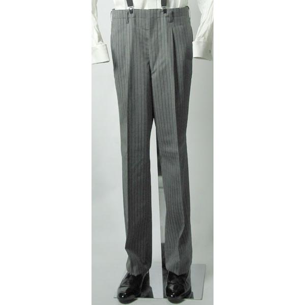 ウエスト88cmと90cm 残り僅か 夏物尾州素材の縞パンツRM15000